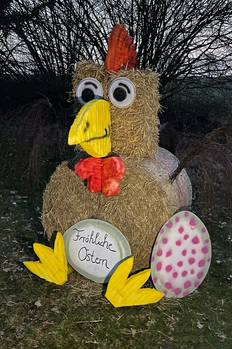 Bild einer Strohfigur